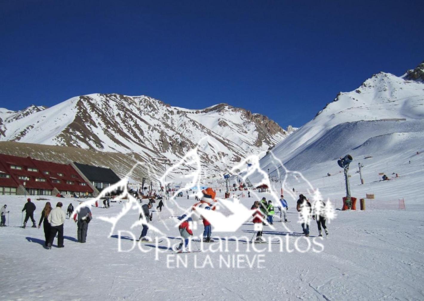 Hermoso Departamento Frente A Las Montanas Los Penitentes Exterior foto